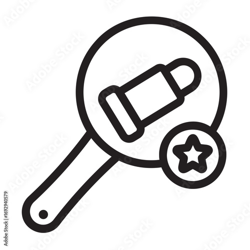 evidence line icon