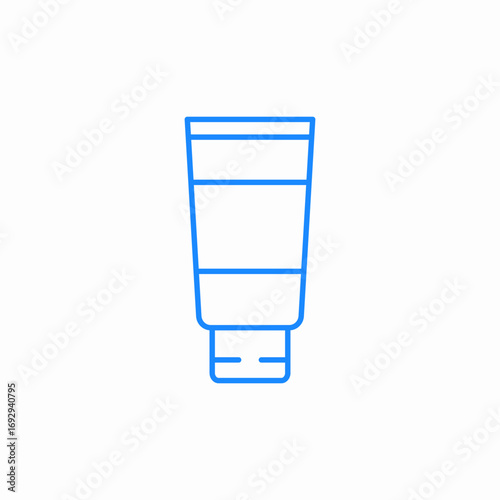gel lotion icon sign vector