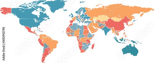 map, world, earth, globe, europe, asia, america, vector, continent, global, illustration, world map, australia, planet, countries, travel, geography, atlas, business, continents, usa, south, north, de