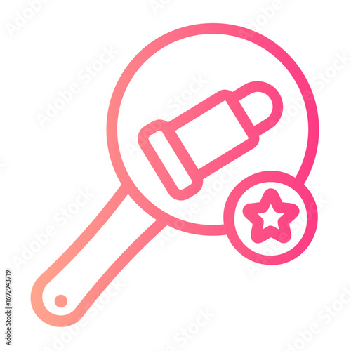 evidence gradient icon
