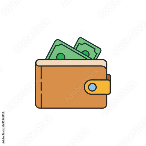 wallet with money