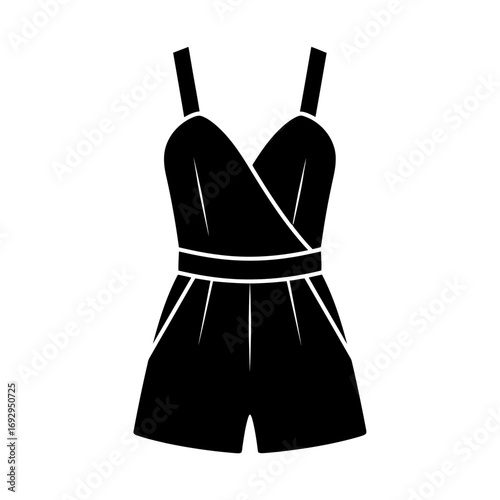 silhouette of a woman in a dress