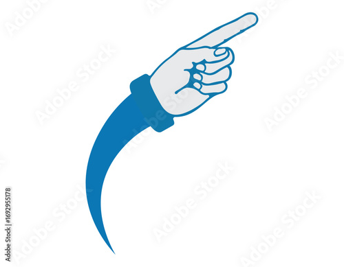 Hand drawn curve arrow doodle set colorful flat style transparent background