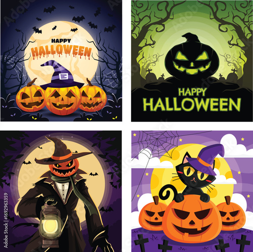 Halloween Festivity Background