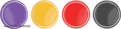 colorful easter eggs