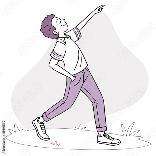 girl with a snowboard