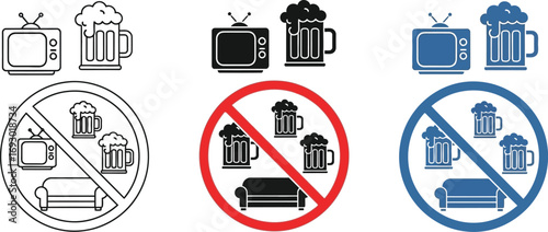 Stop unhealthy habits: no television, alcohol, or couch potato lifestyle.
