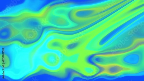 Abstract liquid transition with smooth gradient. Background footage