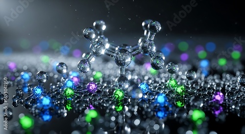 Molecular Structure of Complex Chemical Compounds for Medical Research and Science