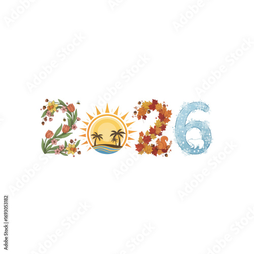 Four seasons design integrated into the year 2026 numbers
