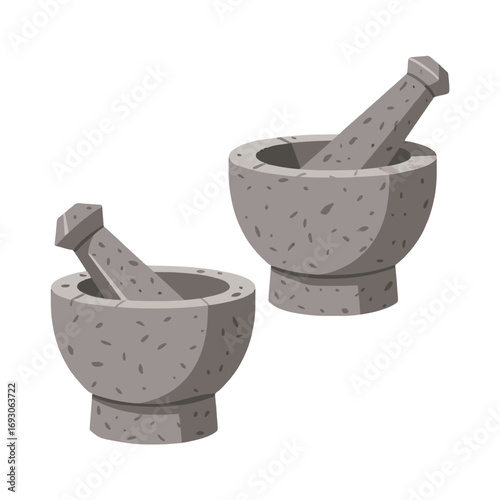 Village mortar & pestle (sil batta)