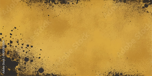 A rusty metal texture with an aged, grunge pattern creates a vintage, dirty brown wallpaper background