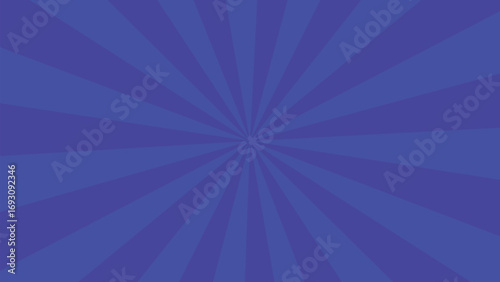 Vibrant radial burst pattern on a deep blue background, creating a dynamic and energetic abstract design.