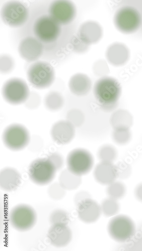 Wallpaper Mural Abstract green bokeh lights effect for St. Patrick's Day celebration. Defocused glowing circles on a transparent background, perfect for holiday-themed designs, party flyers, and festive overlays. Torontodigital.ca