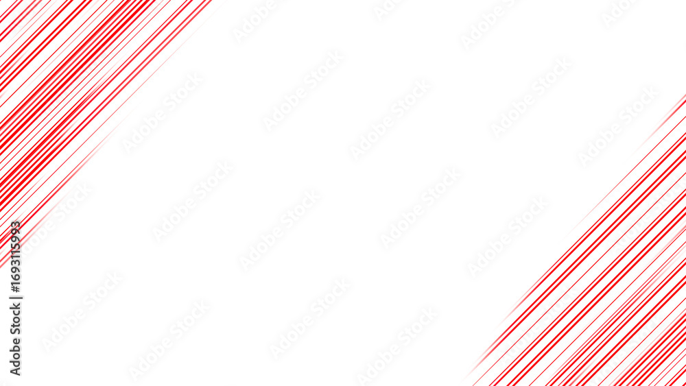 Obraz premium Red Diagonal Line Background – Abstract Modern Striped Pattern