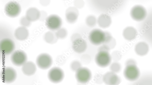 Wallpaper Mural Abstract green bokeh lights for St. Patrick's Day celebration. Festive, magical circular particle effect image on a transparent background for holiday designs, overlays, and festive decoration. Torontodigital.ca