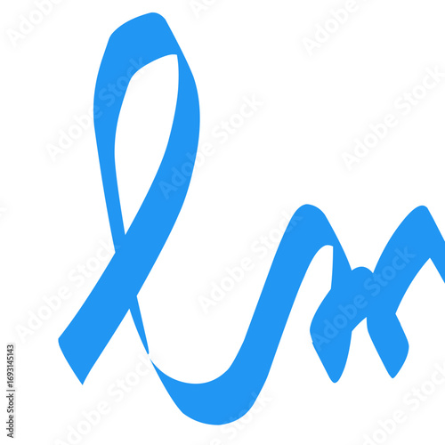 flat blue november background in spanish