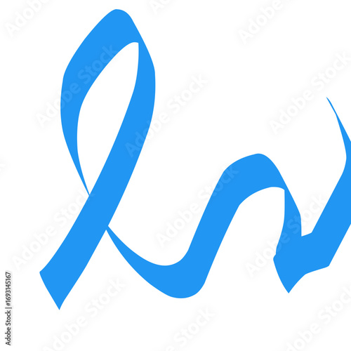 flat blue november background in spanish