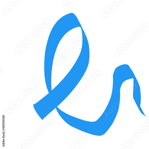 flat blue november background in spanish