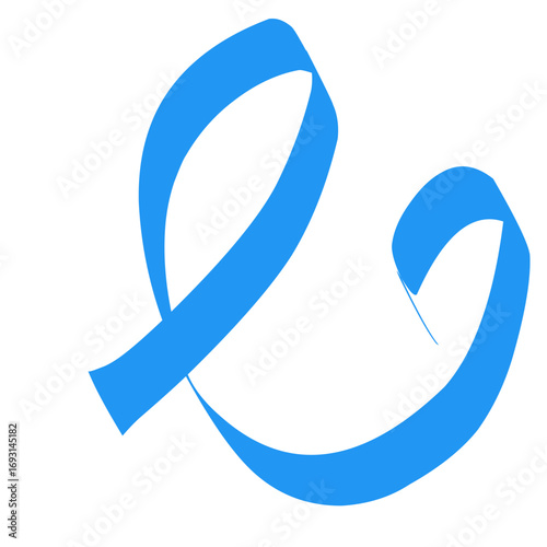 flat blue november background in spanish