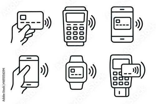 Contactless payment methods: cards, smartphones, and smartwatches