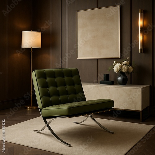 Modern Design Armchairs – Contemporary Interior Photography