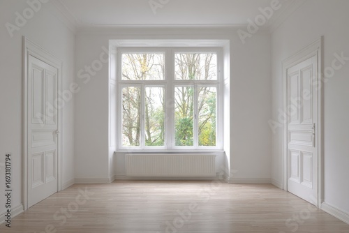 Empty room with large window (2)