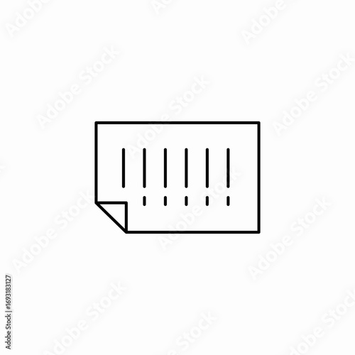 shipping label icon sign vector