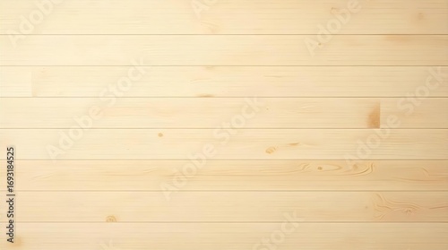 Bright Light Blonde Natural Wood Planks Horizontal Background Texture. Pale Wooden Floor Boards for Modern Minimalist Interior Design.