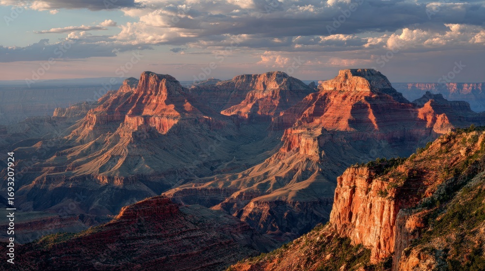 Fototapeta premium Grand canyon sunset view