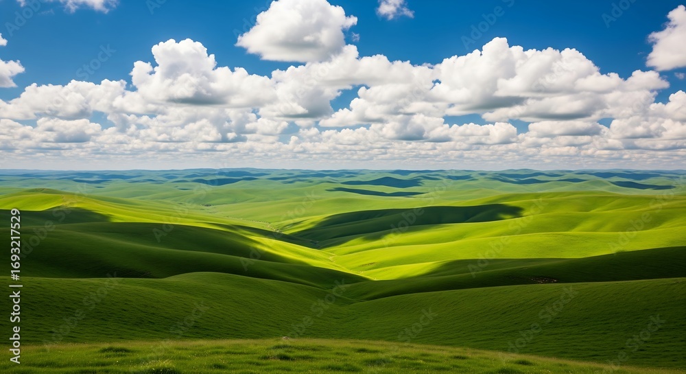 Obraz premium Rolling Green Hills
