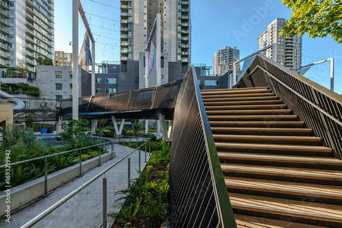 Foto Photo of Rainbow Park in Downtown Vancouver, BC, Canada