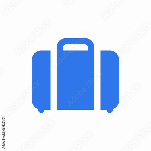 baggage luggage icon sign vector
