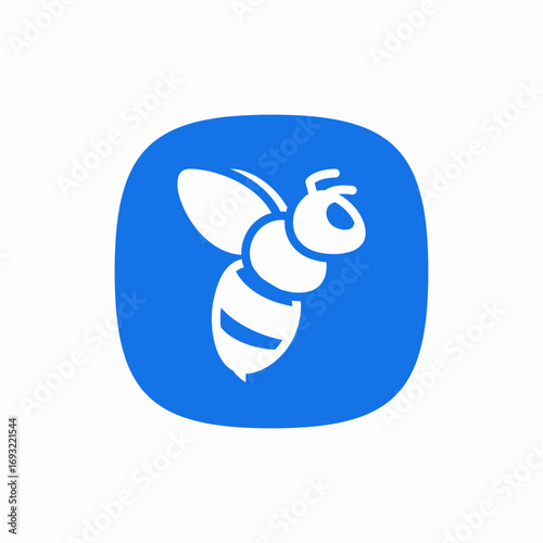 bee insect icon sign vector
