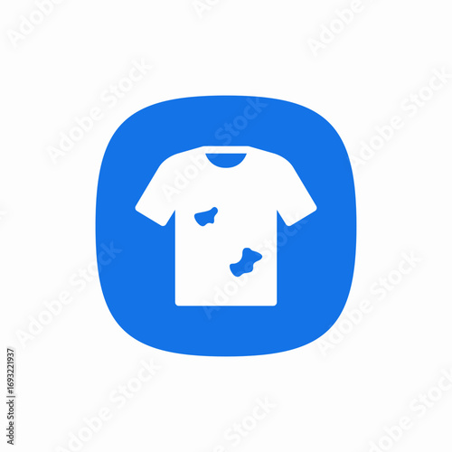 dirty clothes icon sign vector