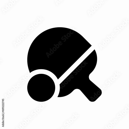 pung pong icon sign vector