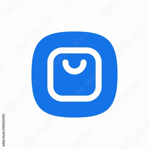 shopping bag icon sign vector