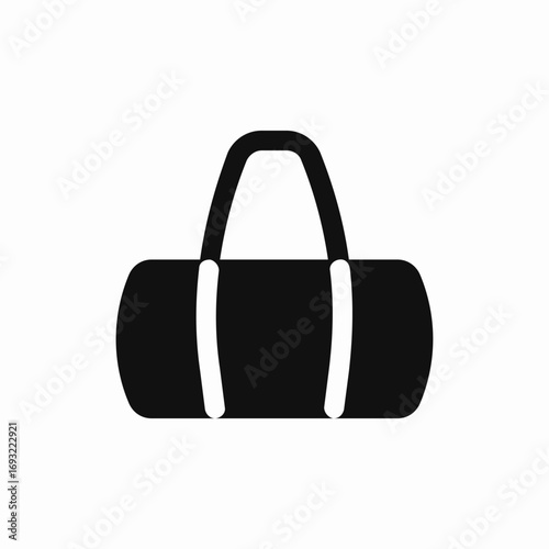 sport gym bag icon sign vector