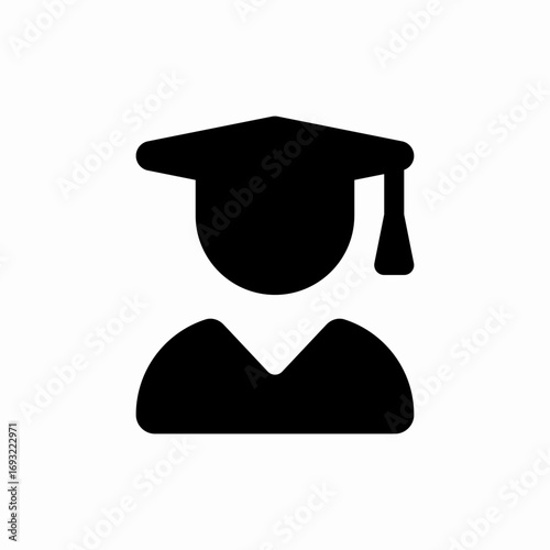 student graduate icon sign vector