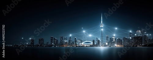 Toronto Skyline Network: City, Technology, Connection