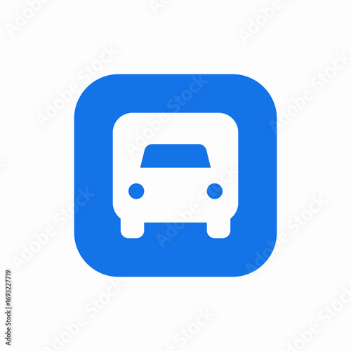 lorry truck icon sign vector