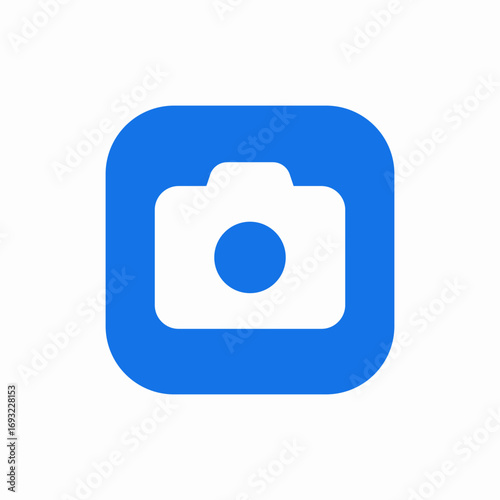 photo camera icon sign vector