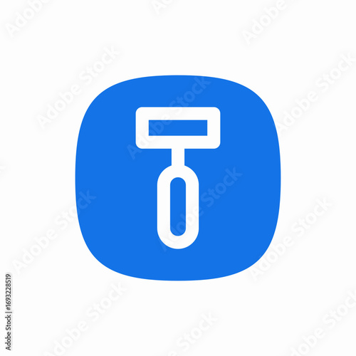 razor shave icon sign vector