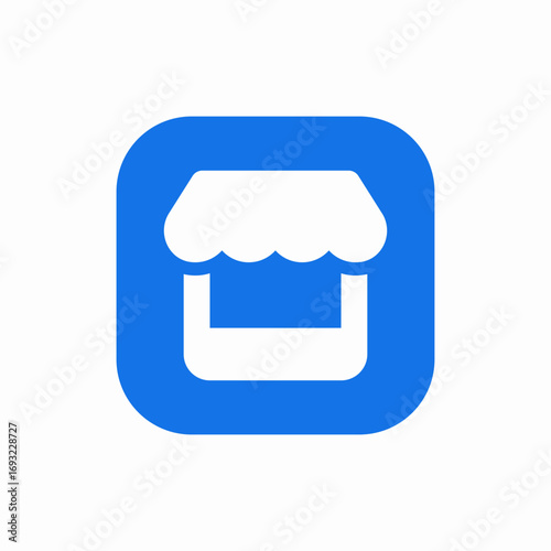shop store icon sign vector