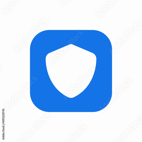 shield protection icon sign vector