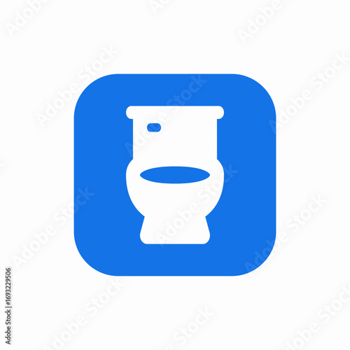 wc toilet icon sign vector