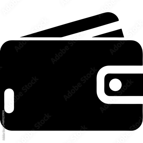 Iconic Credit Card Wallet A Modern Illustration of Financial Management and Digital Transactions