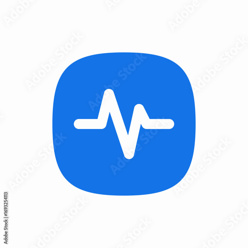 heart beat icon sign vector