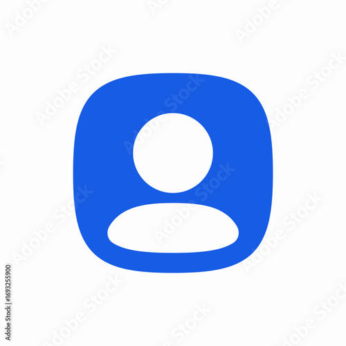 user profile icon sign vector