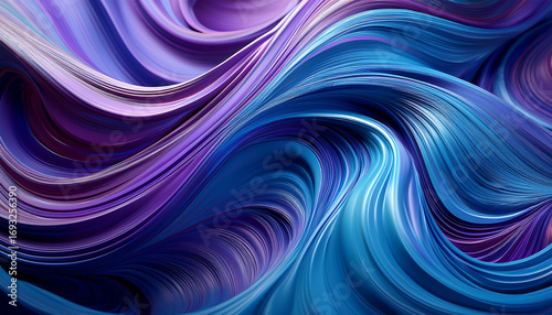 A Close Up Of A Blue And Purple Swirly Background
